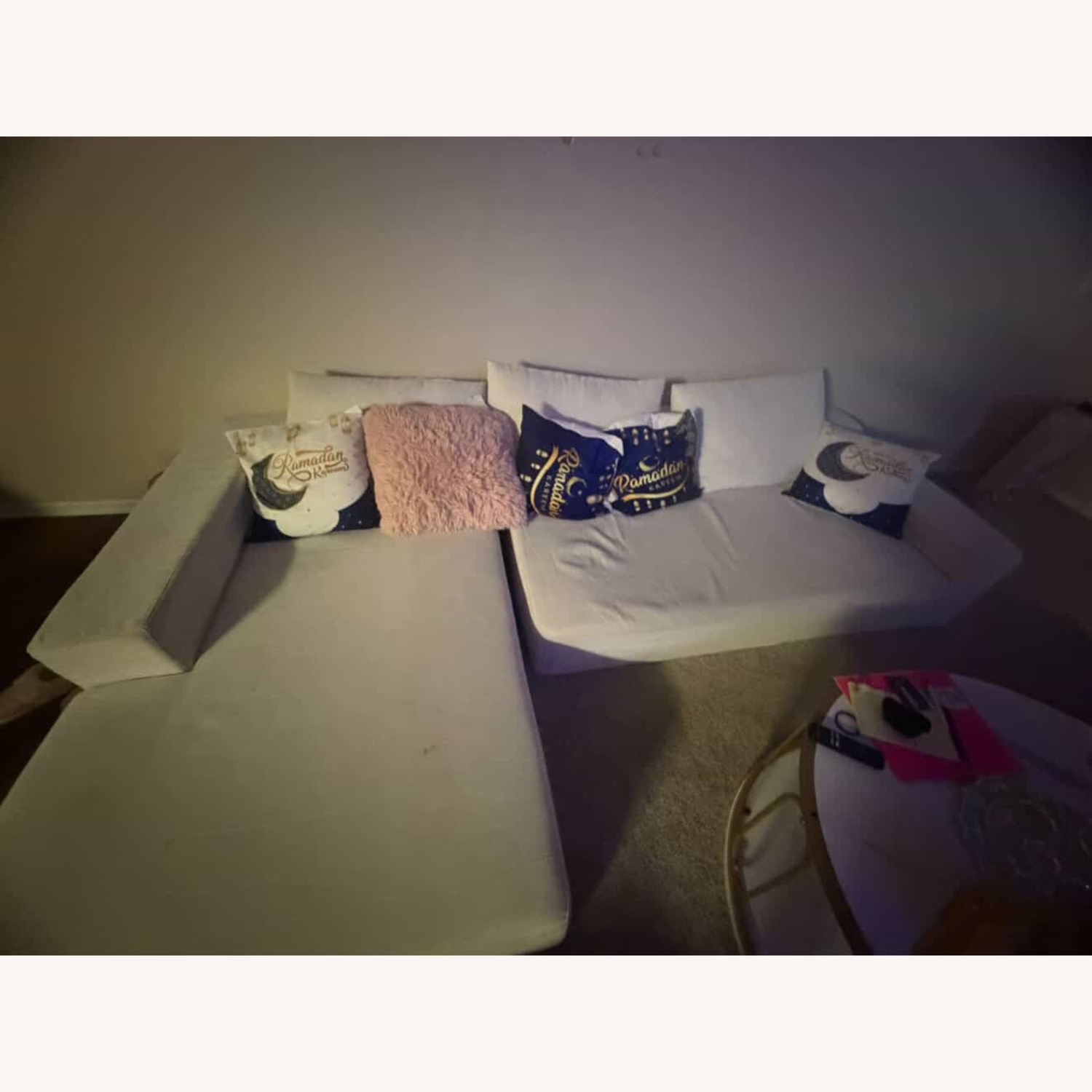 Wayfair White 3+ Seater Sofa - image-2