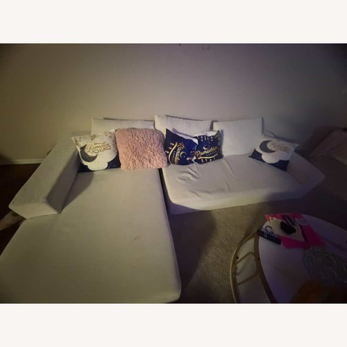 Used Wayfair White 3+ Seater Sofa for sale on AptDeco