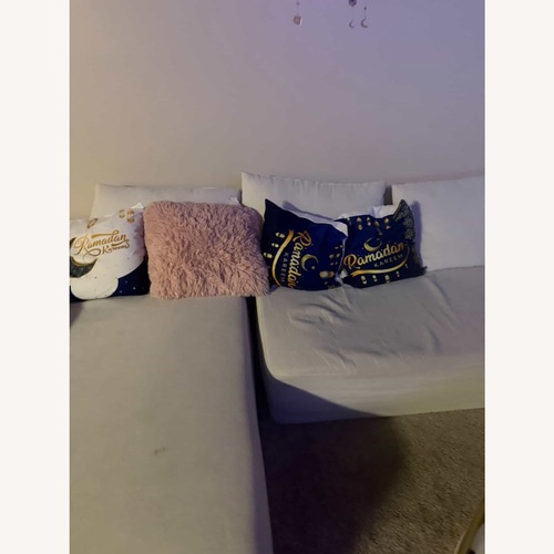 Used Wayfair White 3+ Seater Sofa for sale on AptDeco
