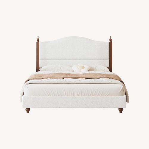 Used Modern Queen Bed Frame  for sale on AptDeco