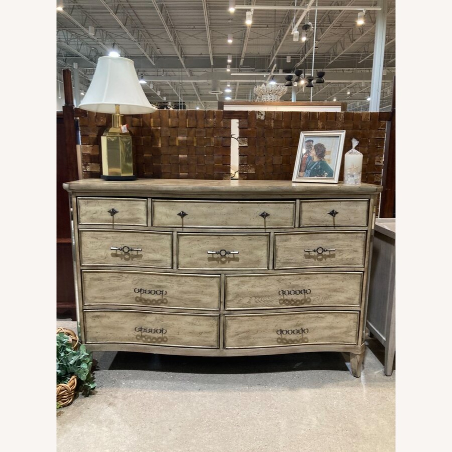 French Provincial 10-Drawer Dresser - image-2