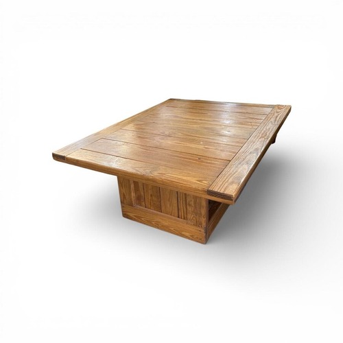 Used This End Up Classic Pine Coffee Table for sale on AptDeco