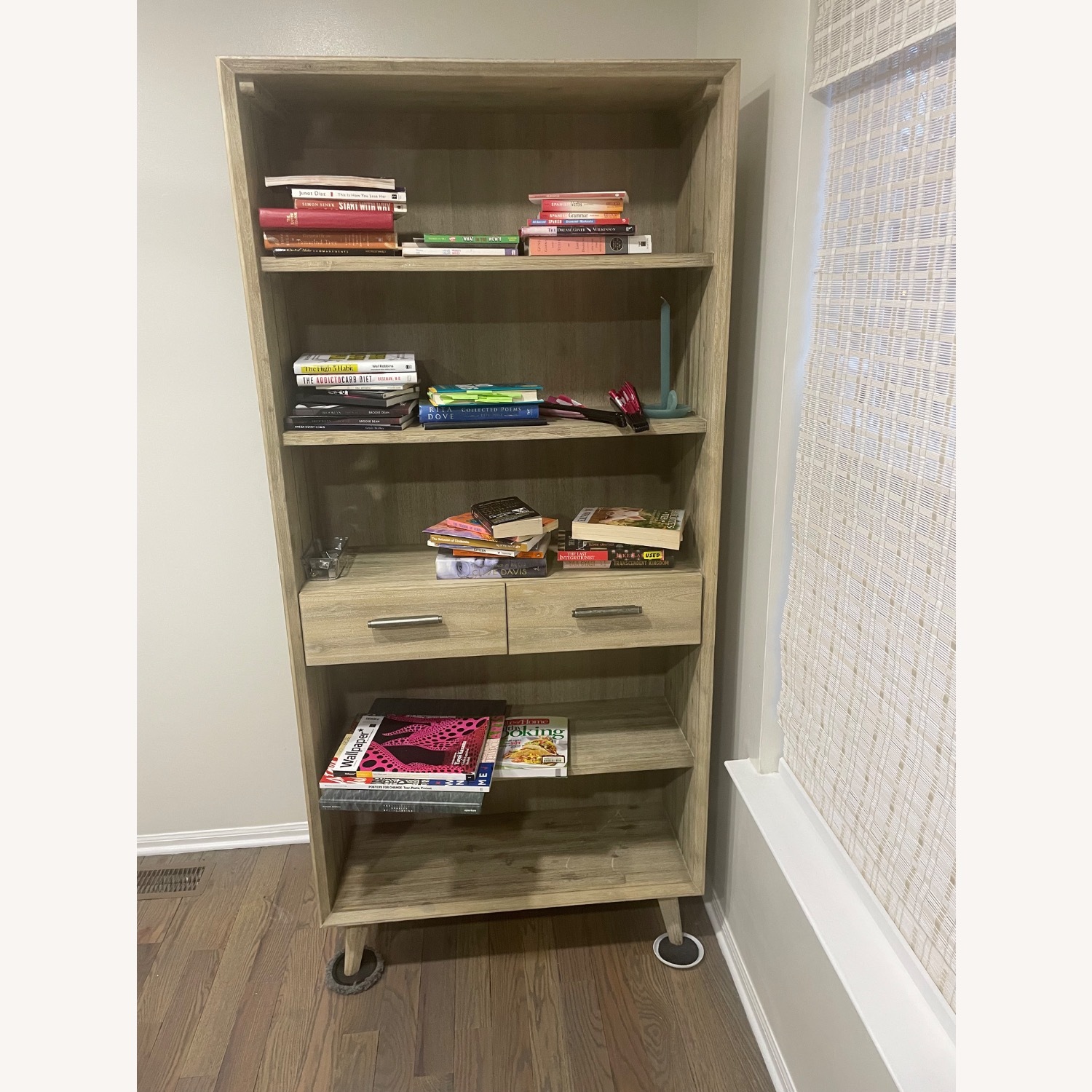 Living Spaces Allen 75" Bookcase - image-1