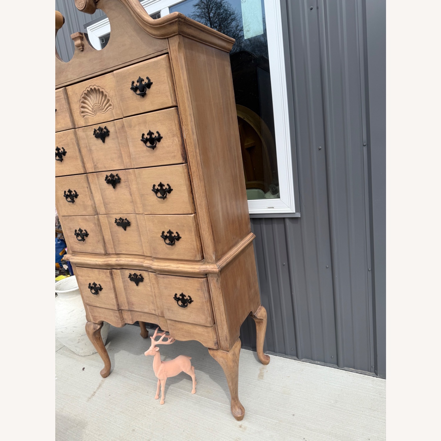 Natural Wood Dresser - image-5