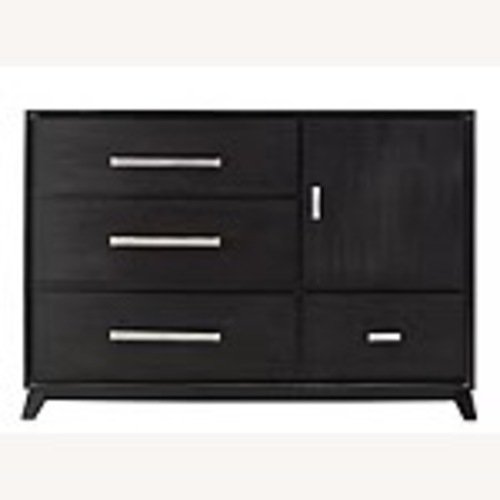 Used Raymour & Flanigan Dark Brown Dresser for sale on AptDeco