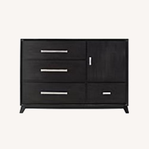 Used Raymour & Flanigan Dark Brown Dresser for sale on AptDeco