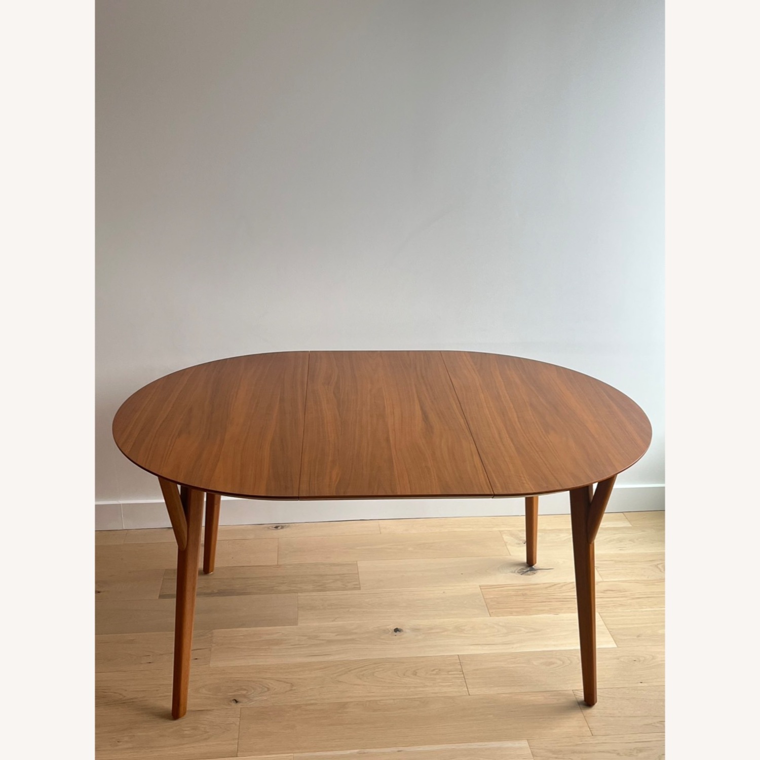 West Elm Mid-Century Rounded Expandable Table - image-3