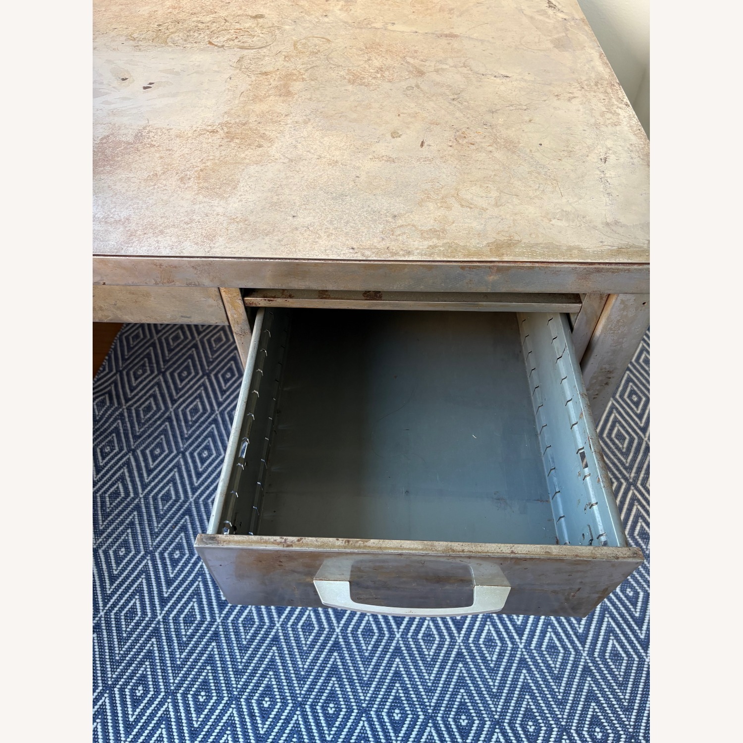 Silver Metal Desk - image-8