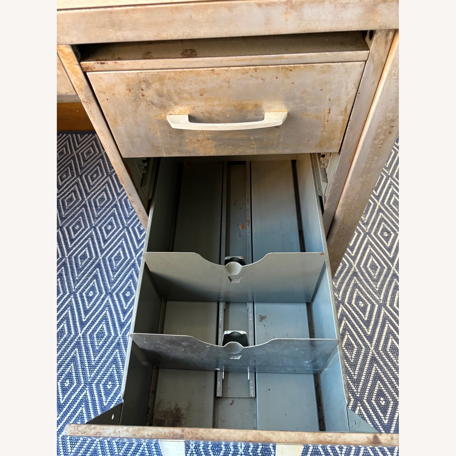 Silver Metal Desk - image-4