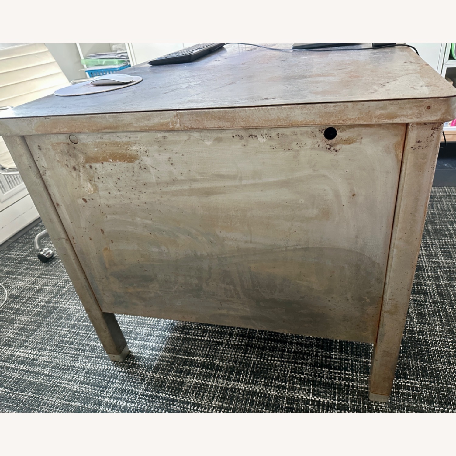 Silver Metal Desk - image-5