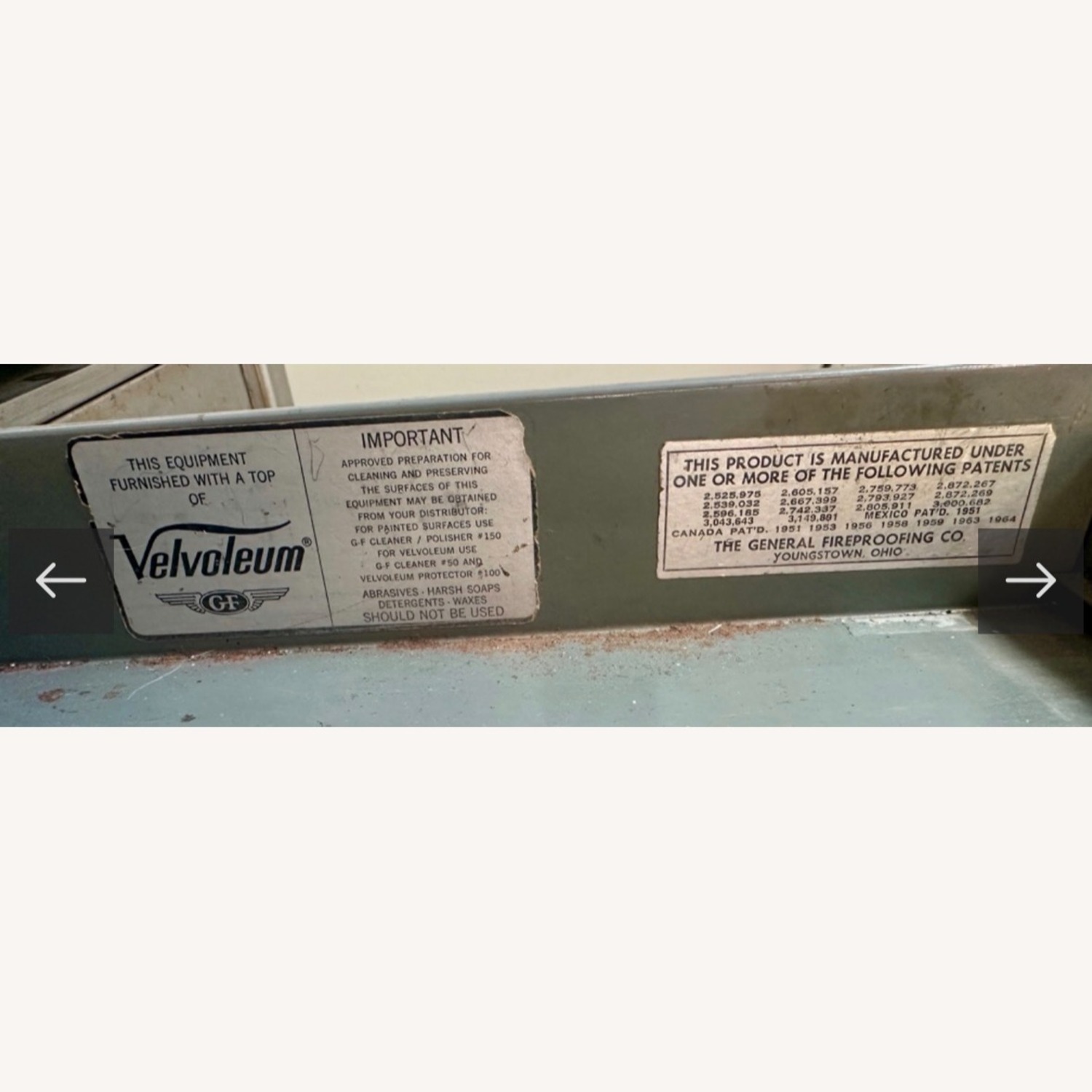 Silver Metal Desk - image-7