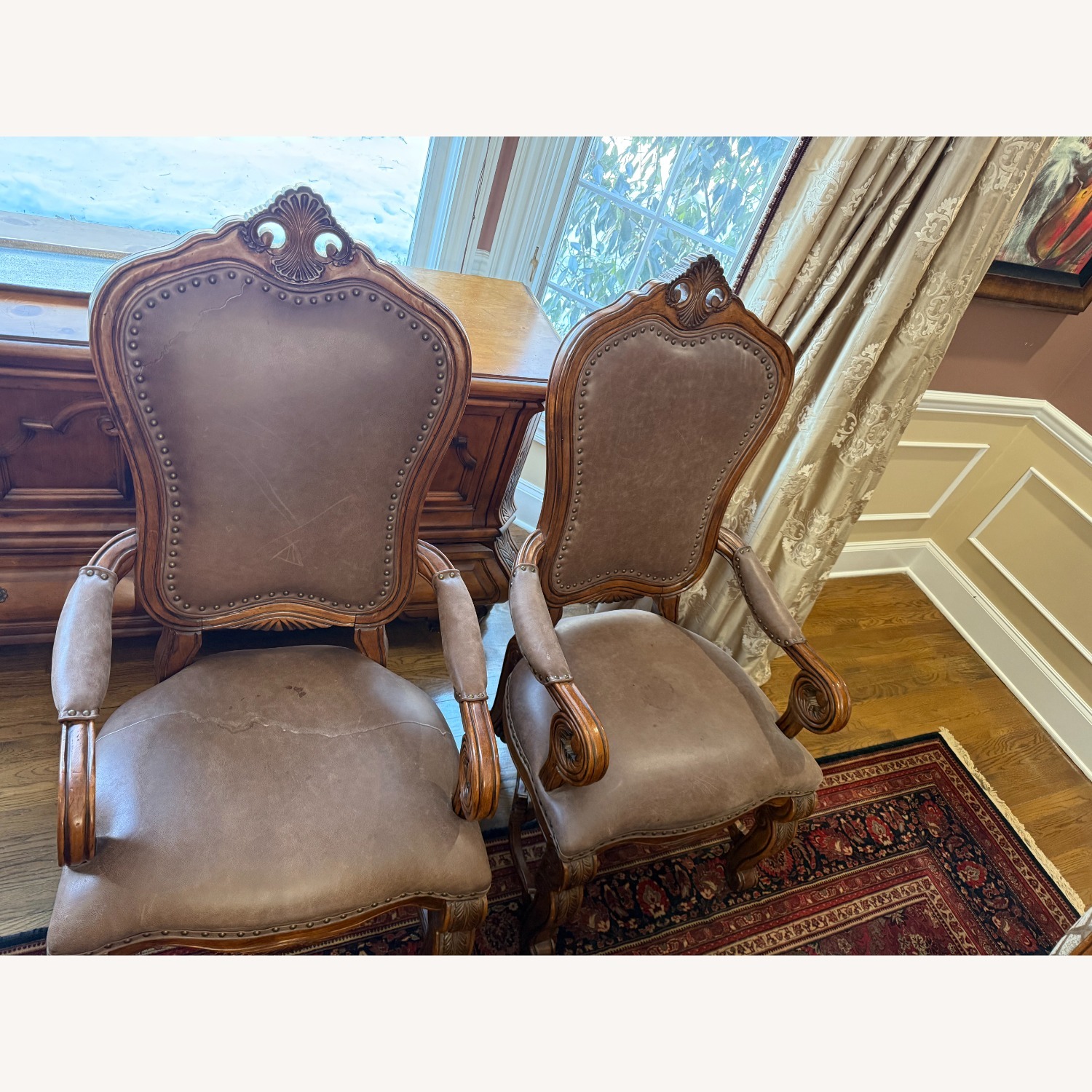 Michael Amini Tuscano 13-Piece Dining Set - image-2