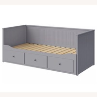 IKEA Hemnes Light Gray Daybed