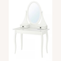 IKEA Hemnes Dressing Table With Mirror