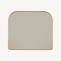 West Elm Streamline Wide Arch Mantel Mirror