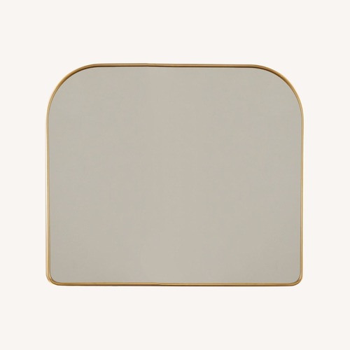 Used West Elm Streamline Wide Arch Mantel Mirror for sale on AptDeco