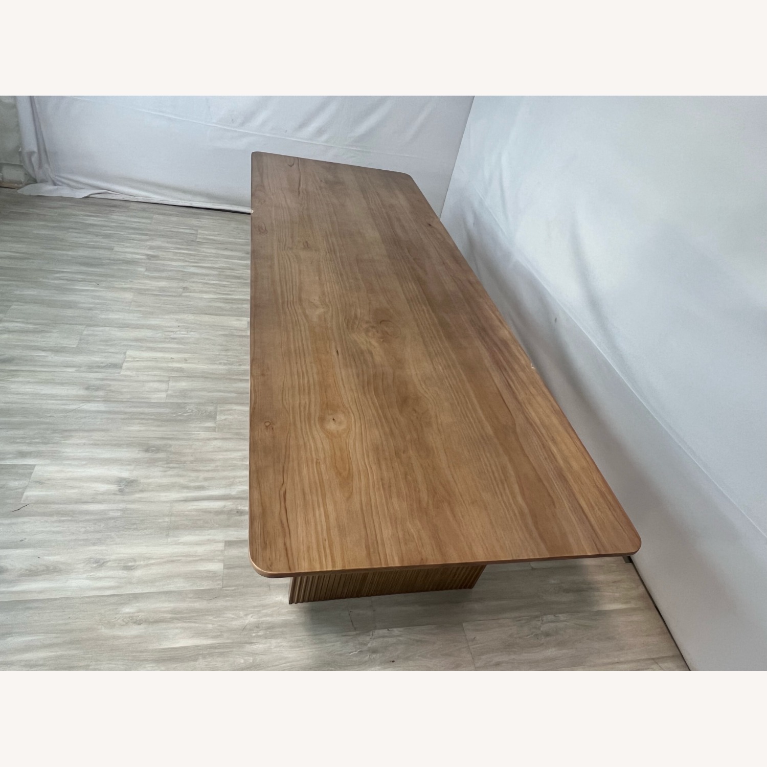 Corrigan Studio Burlywood Rectangular Pine Table - image-4