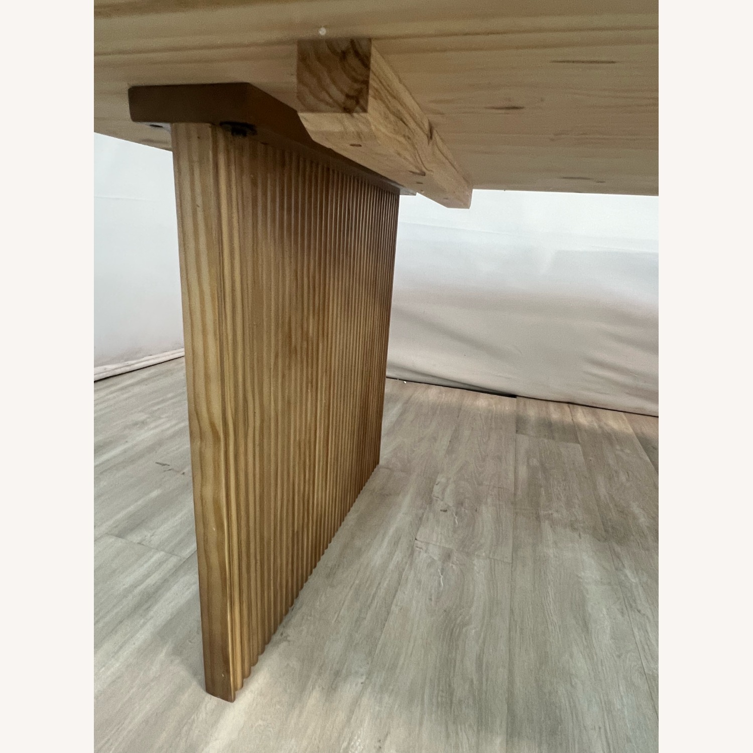 Corrigan Studio Burlywood Rectangular Pine Table - image-10