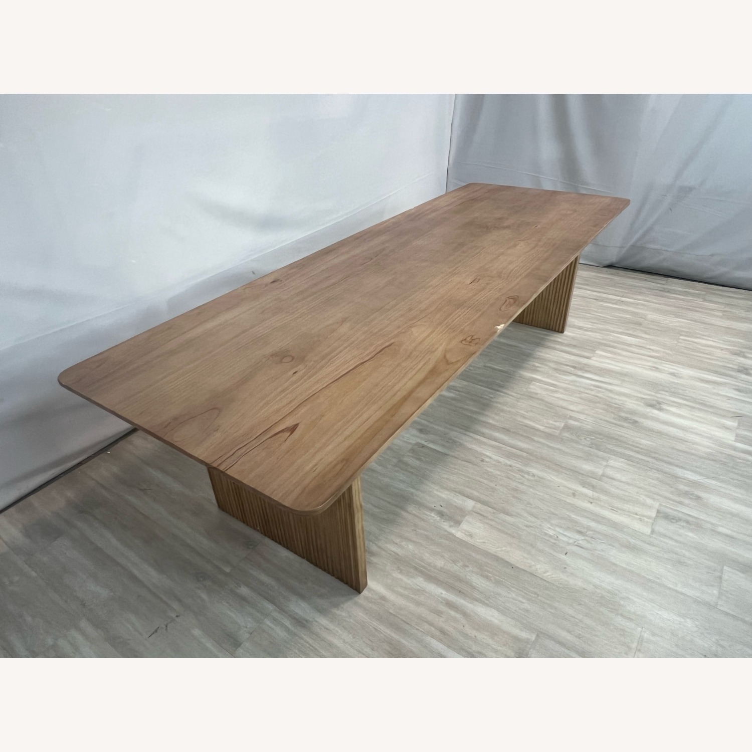 Corrigan Studio Burlywood Rectangular Pine Table - image-2