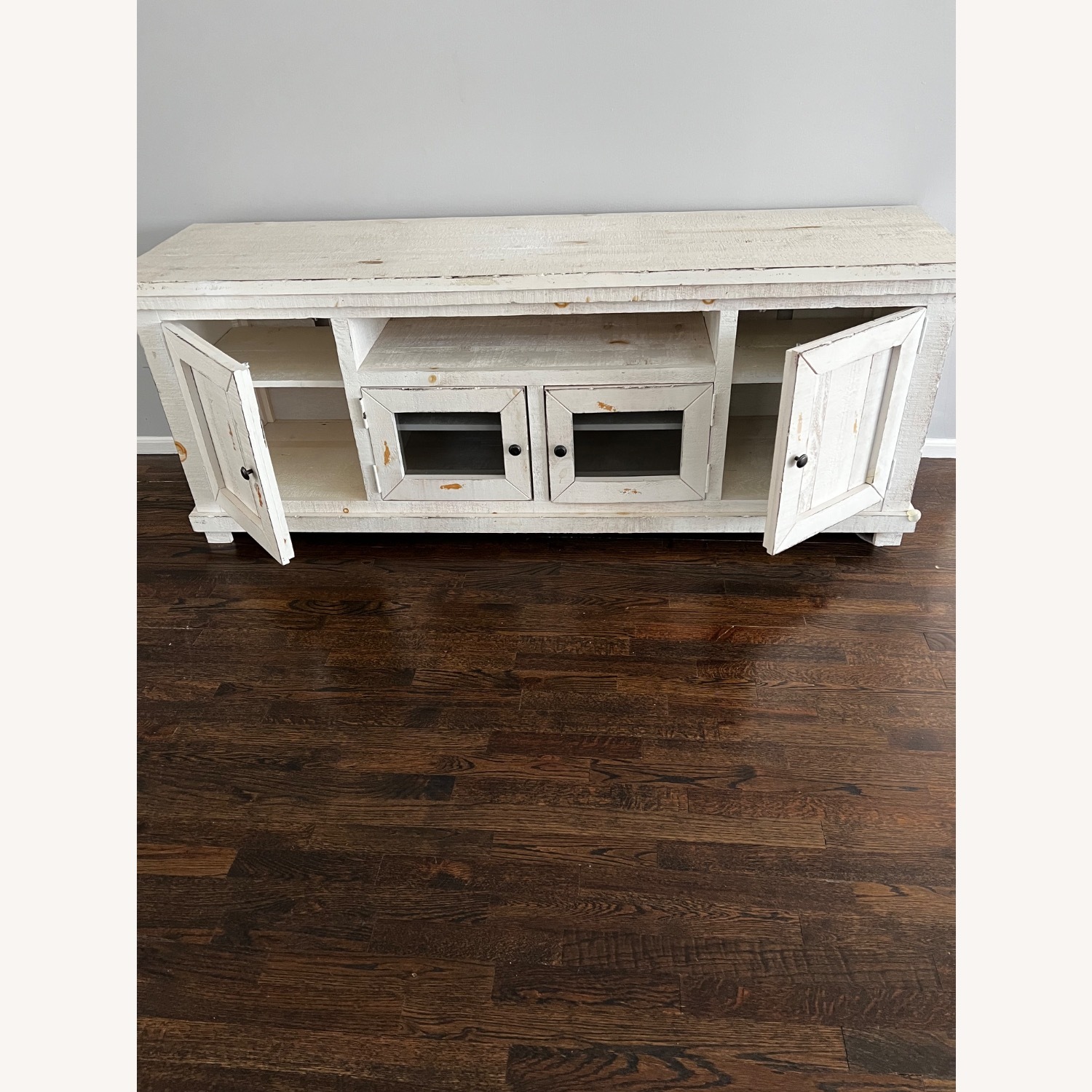 Home Goods Farmhouse Style TV Console - image-1