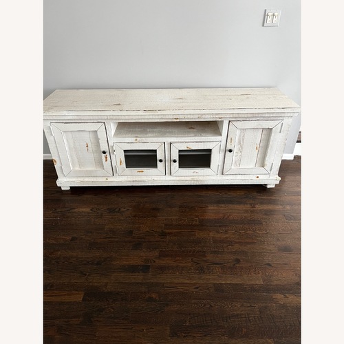 Used Home Goods Farmhouse Style TV Console for sale on AptDeco