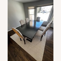Home Goods Black Wood Dining Table
