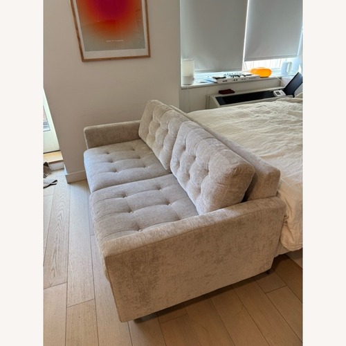 Used Joybird Eliot White 2 Seater Sofa for sale on AptDeco