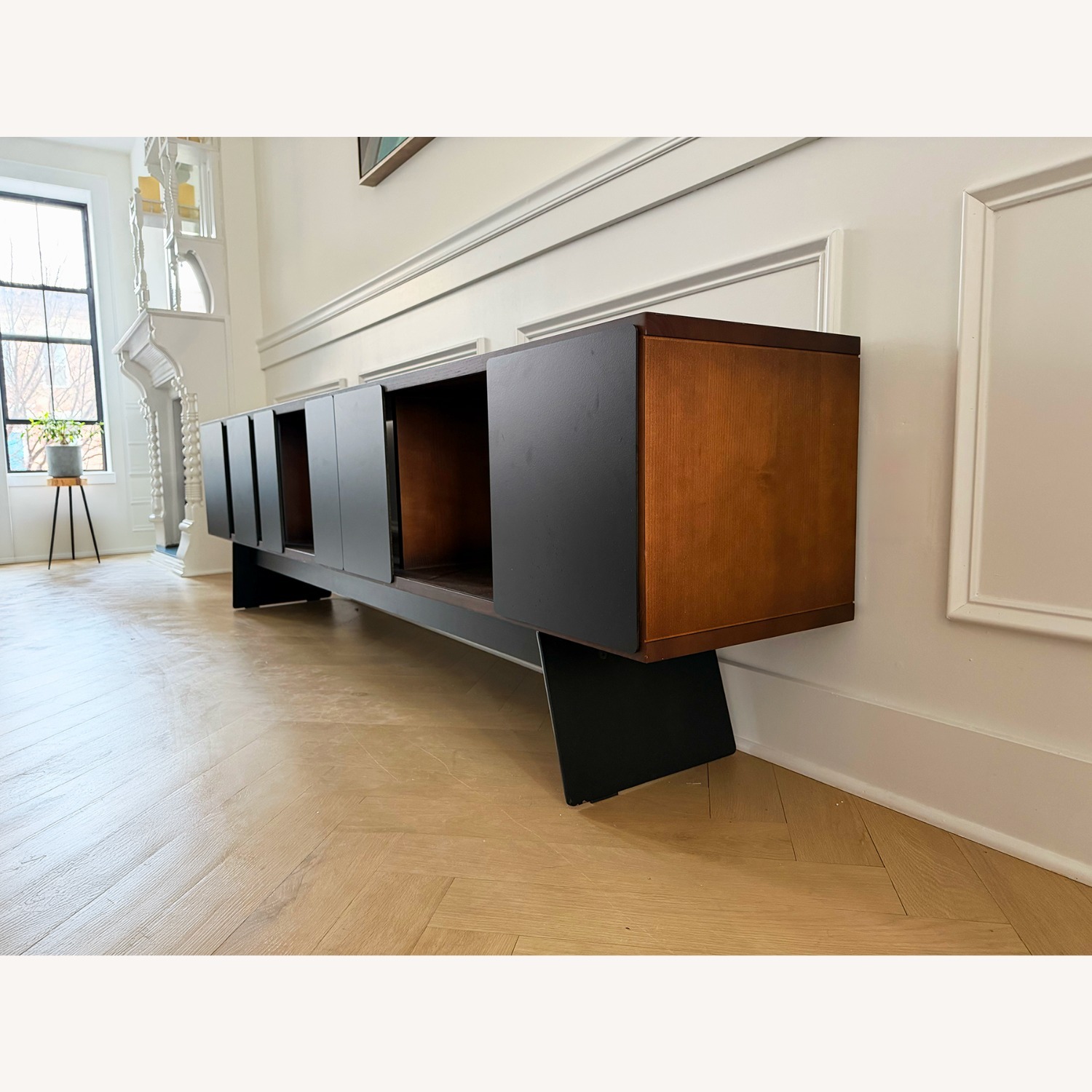 Matthew Hilton Dark Brown Wood Media Storage - image-8