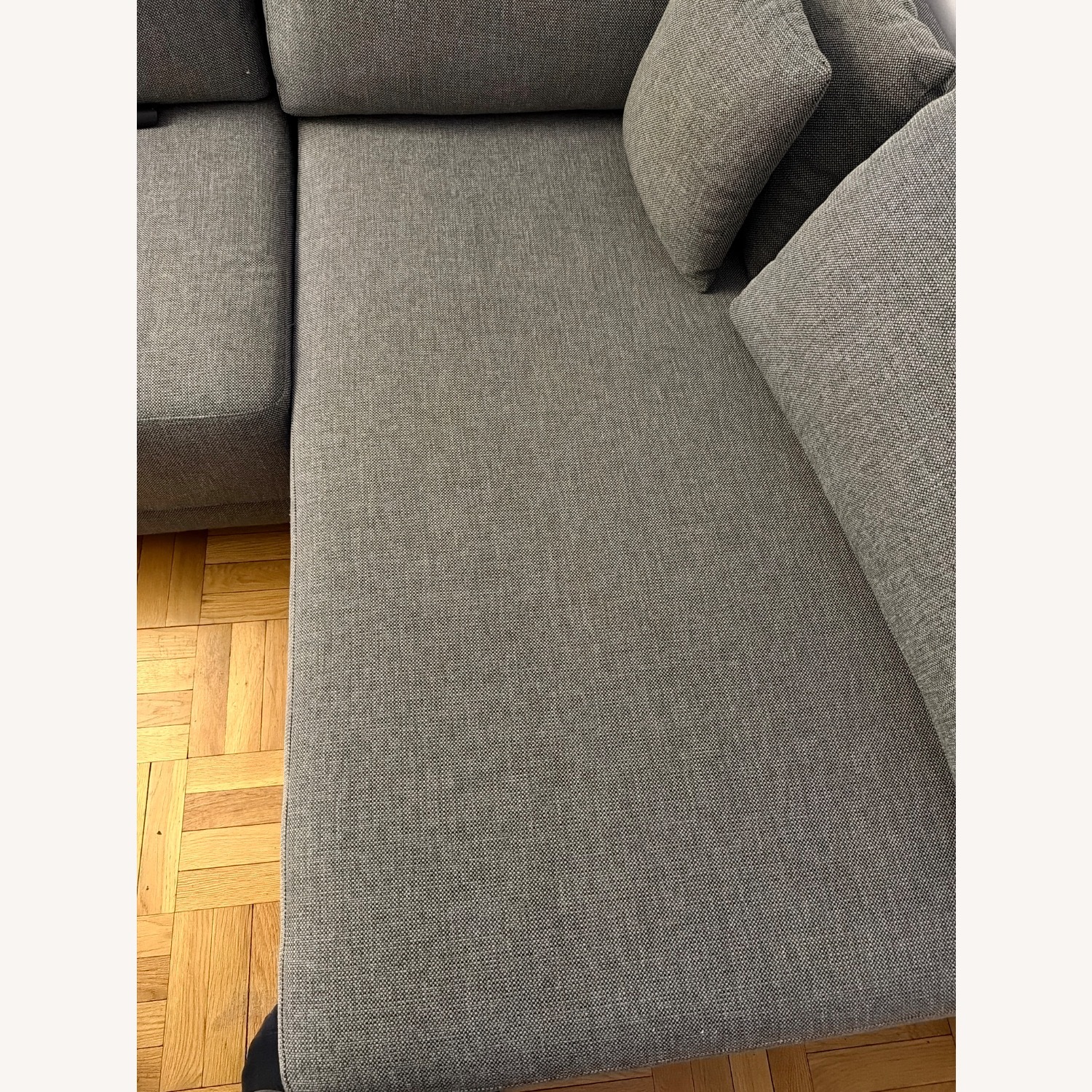 Joss & Main Dark Gray Fabric 3+ Piece Sectional - image-4