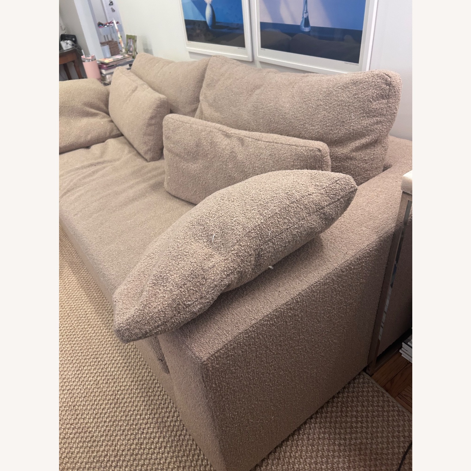 West Elm Boucle Harmony Sofa - image-3