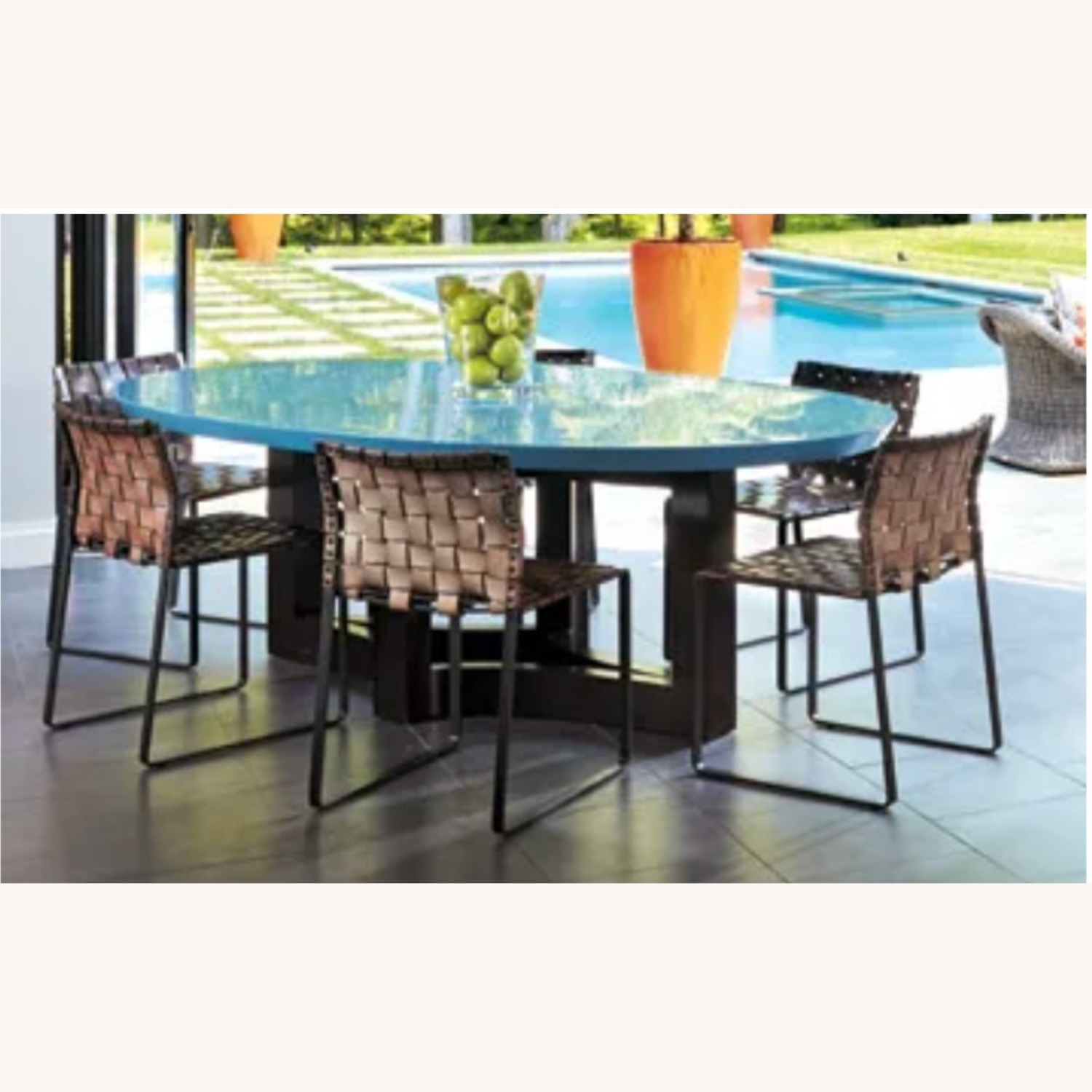 Profiles NY Custom 91" Oval Dining Table - image-1