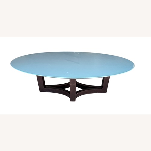 Used Profiles NY Custom 91" Oval Dining Table for sale on AptDeco