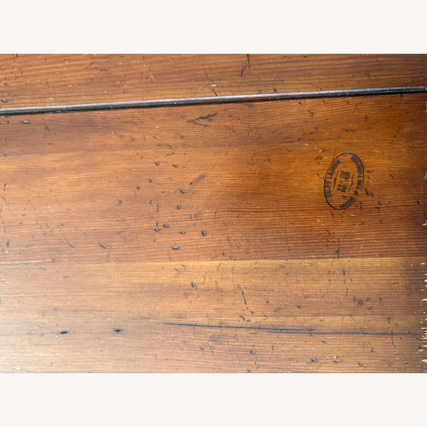 Ralph Lauren Wood and Metal Coffee Table - image-3