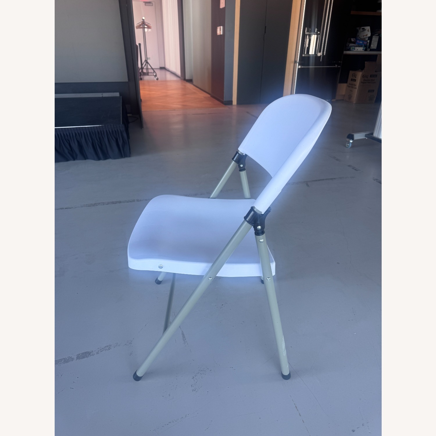 Home Depot White Plastic Play Chair - image-3