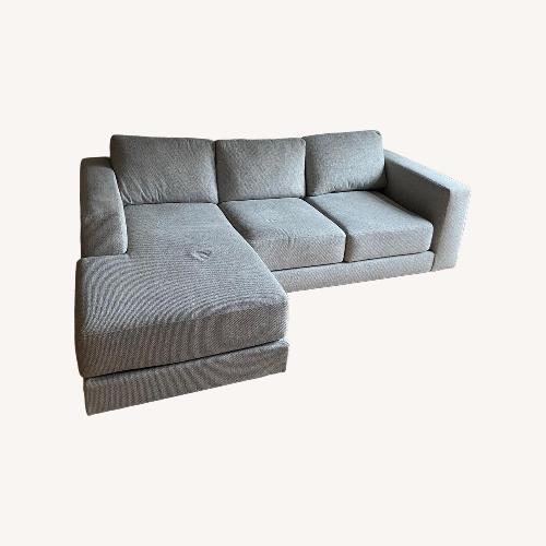 Used Crate & Barrel Peyton Reversible Sofa for sale on AptDeco
