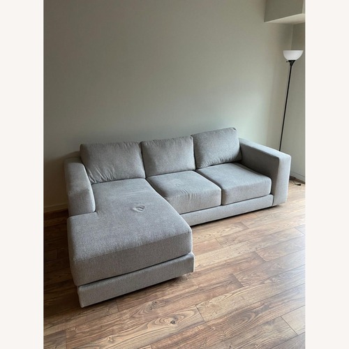 Used Crate & Barrel Peyton Reversible Sofa for sale on AptDeco