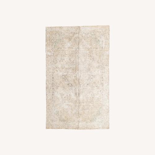 Used 5' 7 x 9' 1 Hand Knotted Ultra Vintage Persian Wool Rug for sale on AptDeco