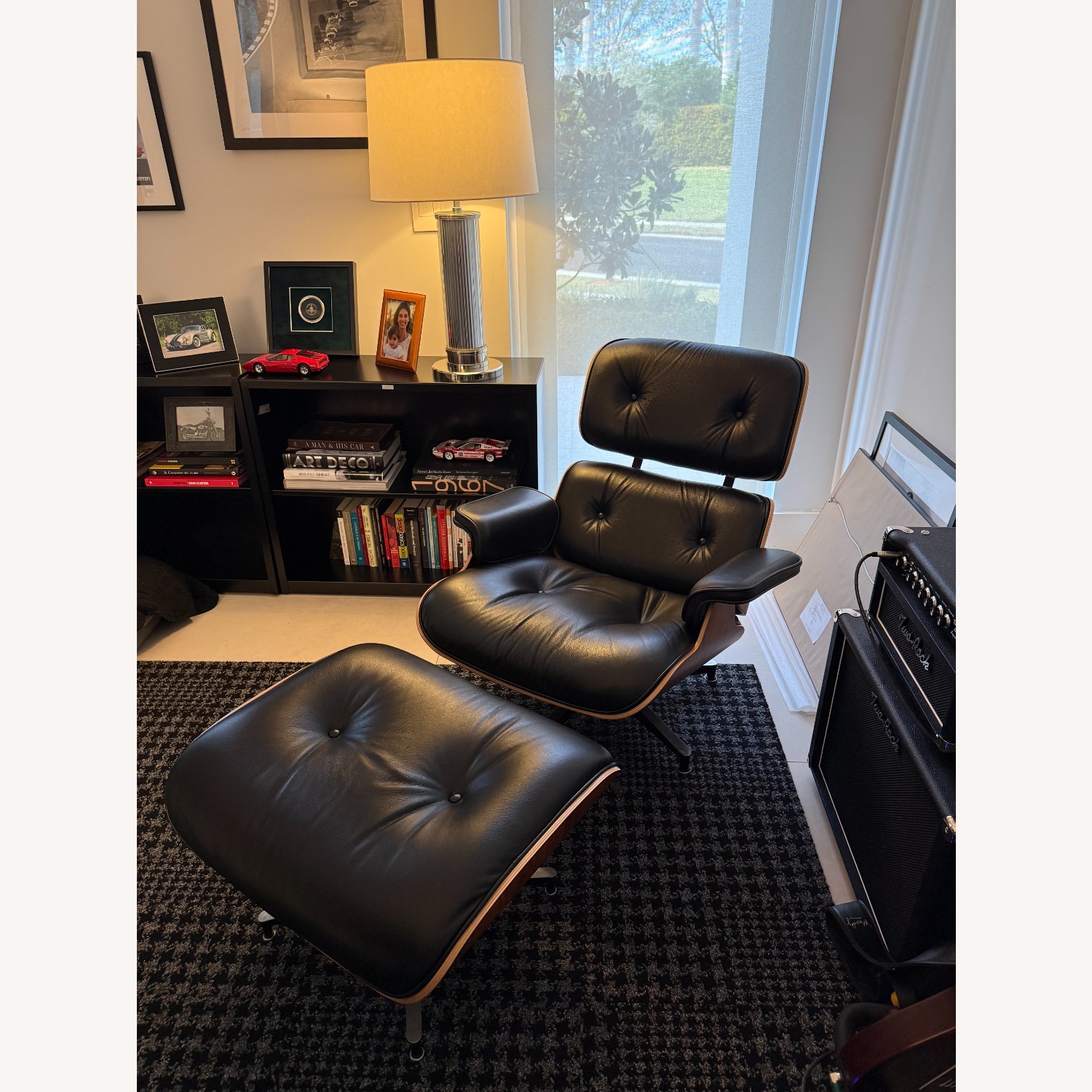 Herman Miller Eames Lounge Chair and Ottoman - image-1