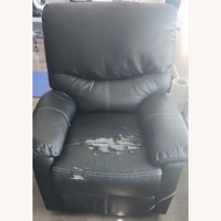 Black Leather Recliner
