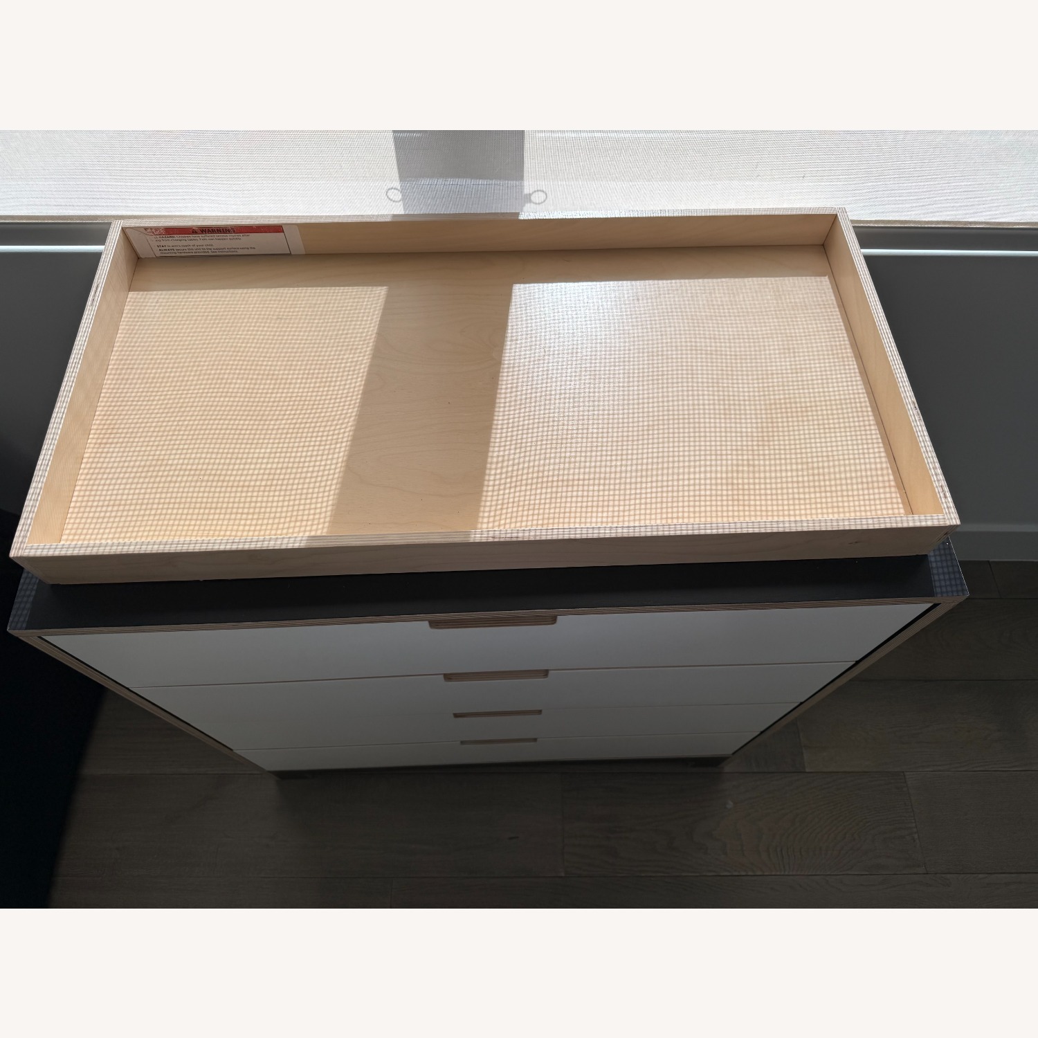 DucDuc Juno 4 Drawer Dresser Changing Table, Onyx - image-5