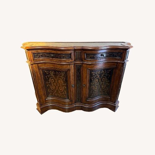 Used Artistica Brown & Black Credenza for sale on AptDeco
