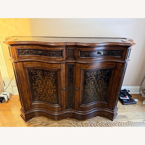 Used Artistica Brown & Black Credenza for sale on AptDeco