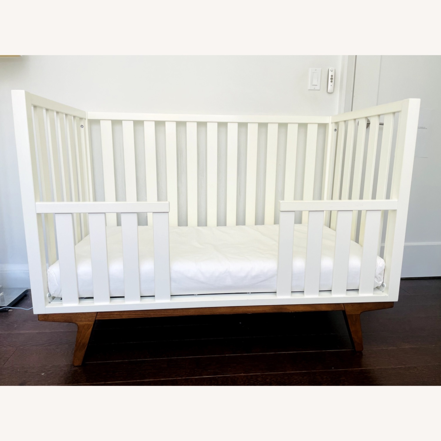 West Elm x Pottery Barn Modern Crib + Toddler Bed - image-3