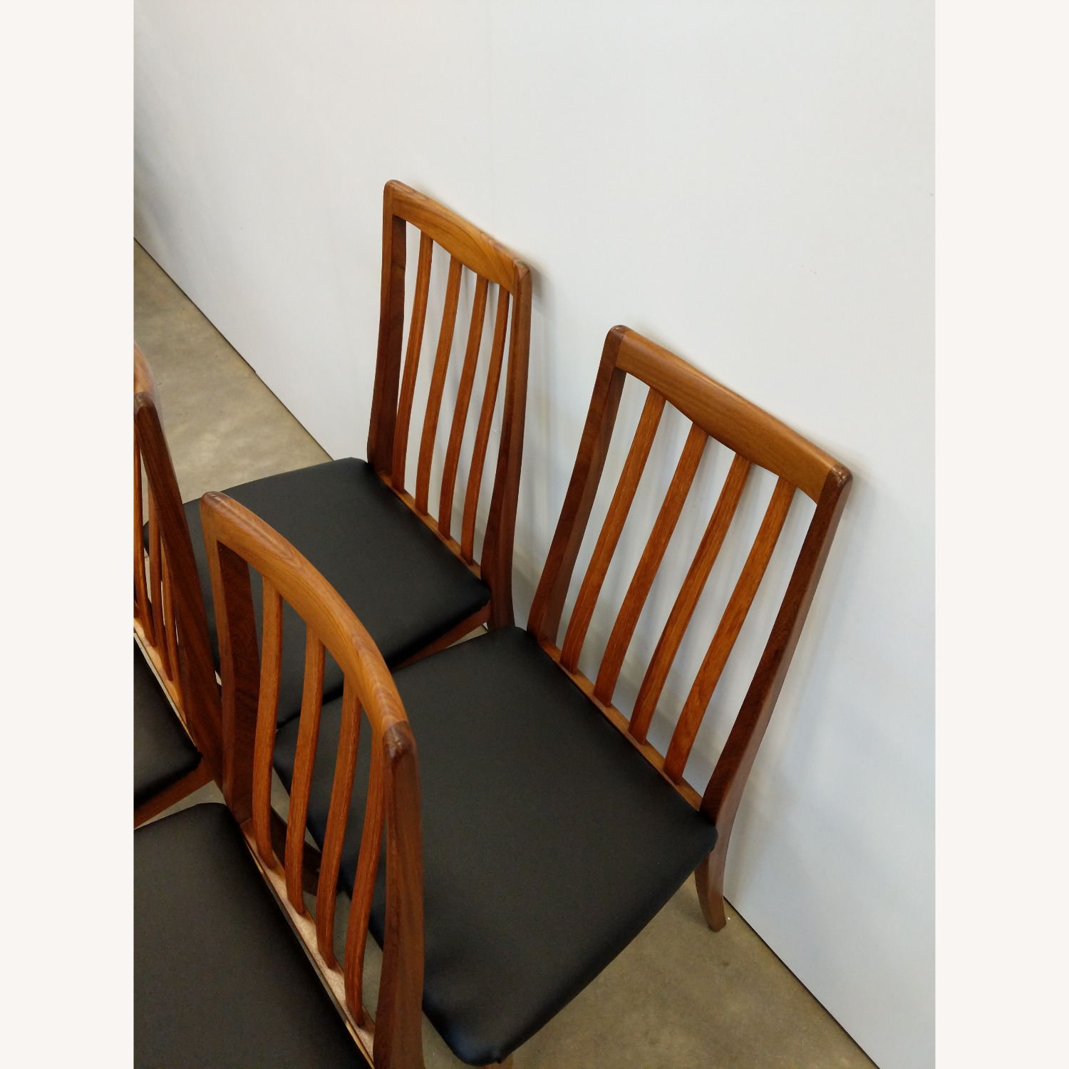 4 Vintage Mid Century Modern G Plan Dining Chairs - image-8