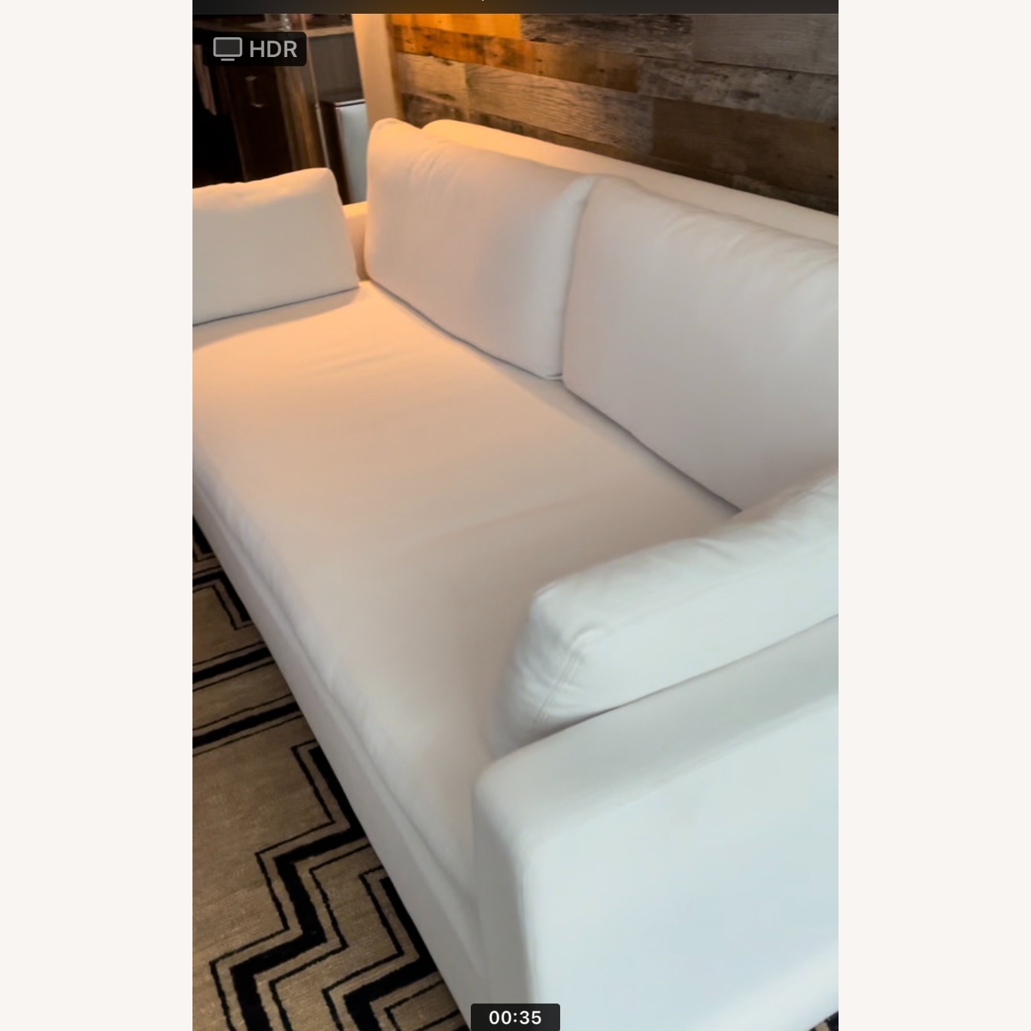 Restoration Hardware Belgian Track Arm 2-Cushion Sofa - image-5