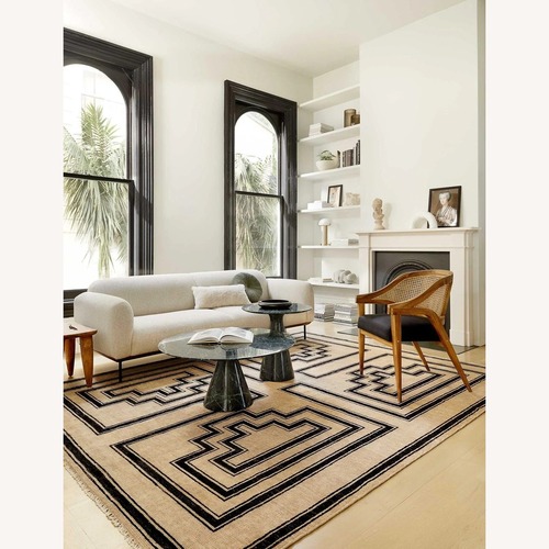 Used Lulu & Georgia Senna Hand-Knotted Wool Rug 9' x 12' for sale on AptDeco
