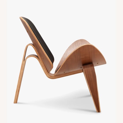 Used Wegner Shell Lounge Chair for sale on AptDeco