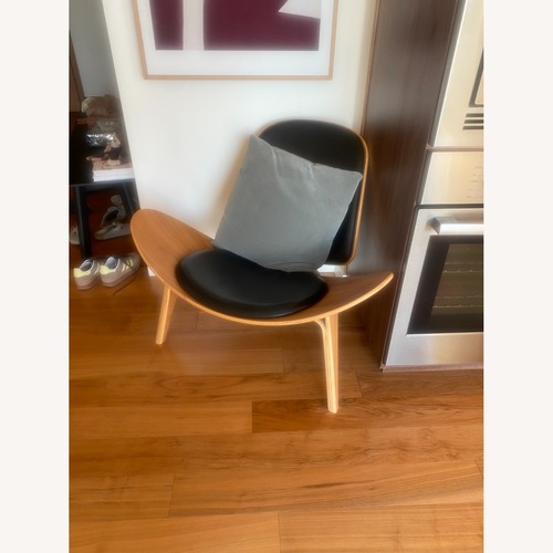 Used Wegner Shell Lounge Chair for sale on AptDeco