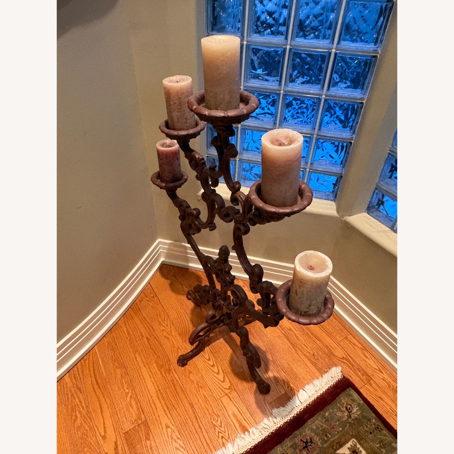 Ornate 5-Arm Candle Holder/Candelabra - image-1
