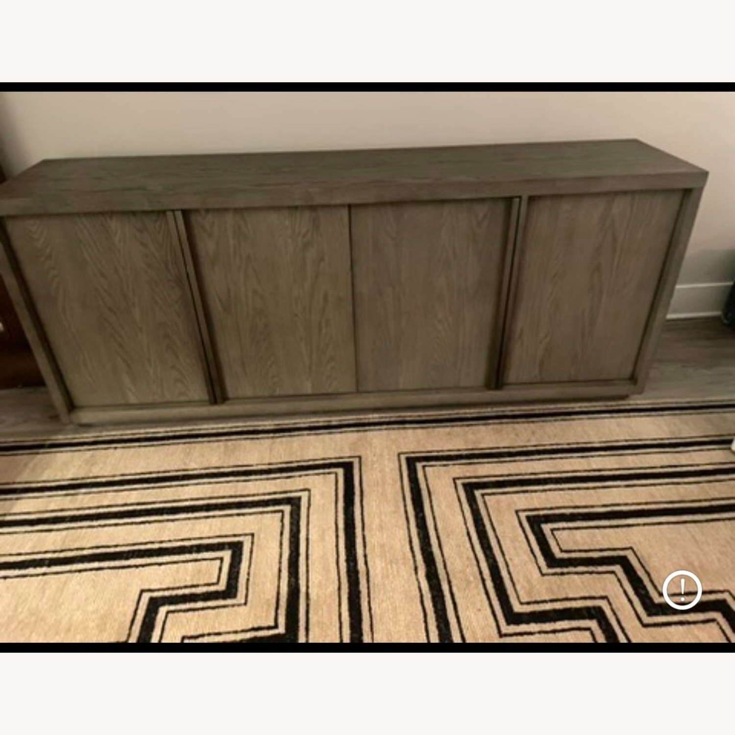 Restoration Hardware Machinto Light Gray Wood Sideboard - image-3